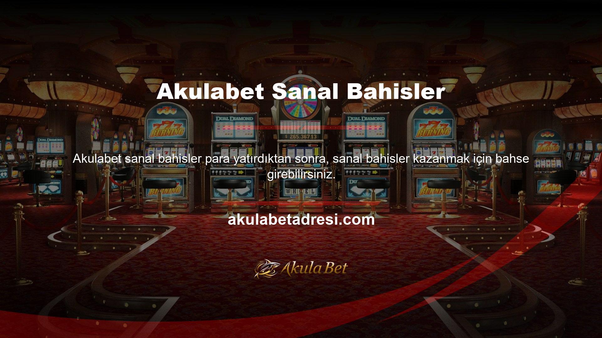 Sanal bahisler Site tarafından verilen oranlar aracılığıyla oynandığından, kullanıcılar bu oranlara göre bahislerini şekillendirmelidir